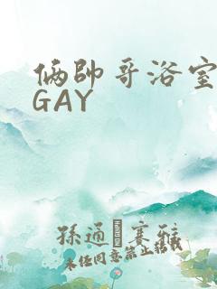 俩帅哥浴室互攻GAY