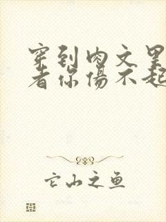 穿到肉文里的作者你伤不起