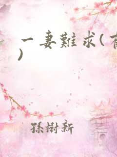 一妻难求(有肉)