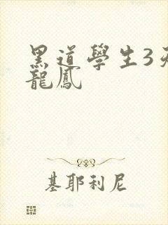 黑道学生3天门龙凤