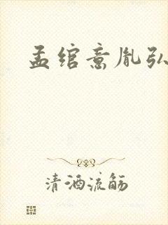 孟绾意胤弘小说