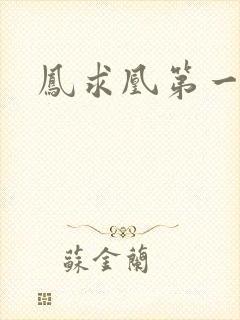 凤求凰第一皇后