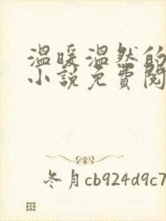 温暖温然的穿越小说免费阅读