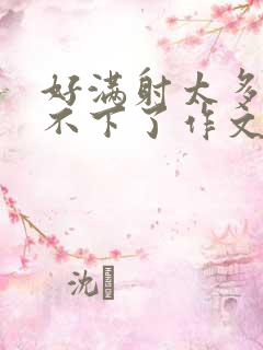 好满射太多了装不下了作文
