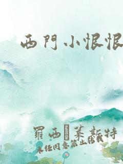 西门小恨恨