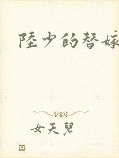 陆少的替嫁宠妻