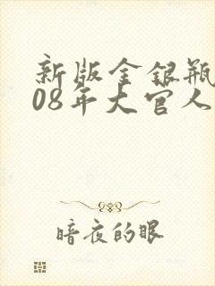 新版金银瓶2008年大官人