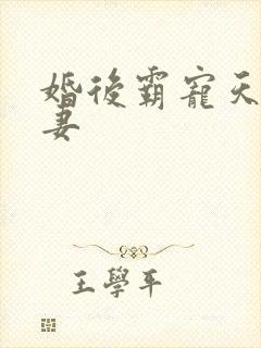 婚后霸宠天价小妻