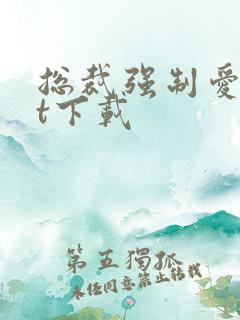 总裁强制爱txt下载