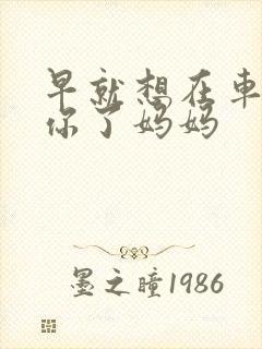 早就想在车里要你了妈妈