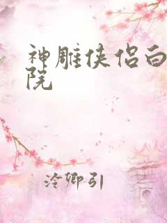 神雕侠侣白鹿书院