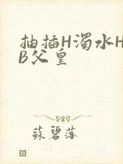 抽插H浊水H嫩B父皇