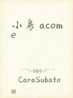 小鸟 acome