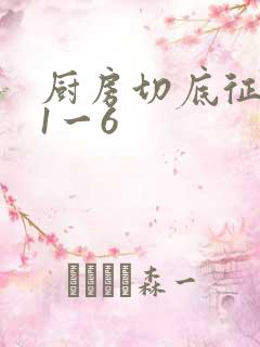 厨房切底征服岳1一6