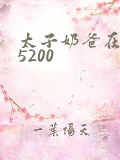 太子奶爸在花都5200