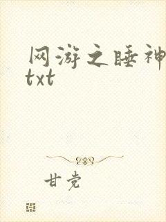 网游之睡神传说txt