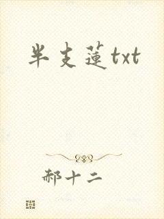 半支莲txt