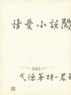 情爱小说阅读网