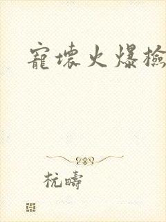 宠坏火爆检察官