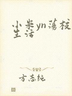 小米yn荡校园生活
