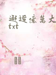 邂逅亿万大人物txt