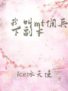 我叫mt佣兵天下副本