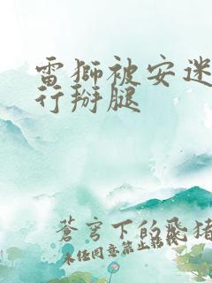 雷狮被安迷修强行掰腿