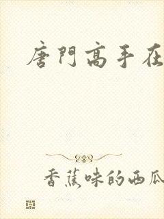 唐门高手在异界