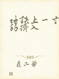 地铁上一寸一寸的挤入