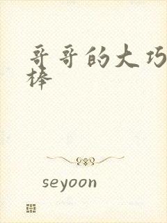 哥哥的大巧克力棒