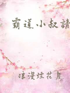 霸道小叔请轻撩