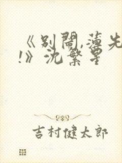 《别闹,薄先生!》沈繁星