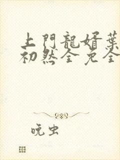 上门龙婿叶辰萧初然全免全集