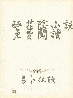 醉花阴小说全文免费阅读