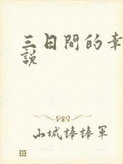 三日间的幸福小说