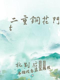 二重铜花门txt