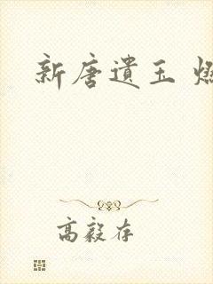 新唐遗玉 燃文