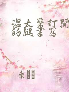 温太医打开眉庄的腿书写