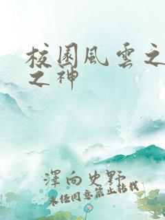 校园风云之黑道之神