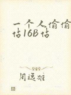 一个人偷偷看B站16B站