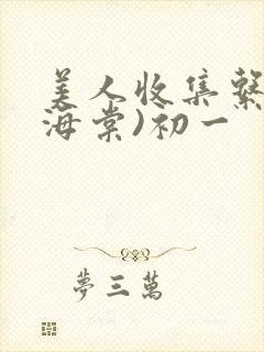 美人收集系统(海棠)初一