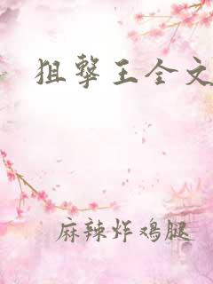 狙击王全文阅读