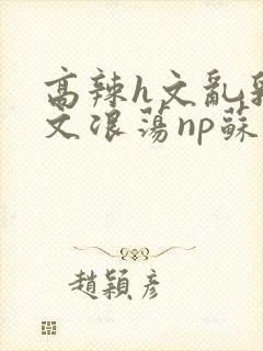 高辣h文乱乳h文浪荡np苏夏