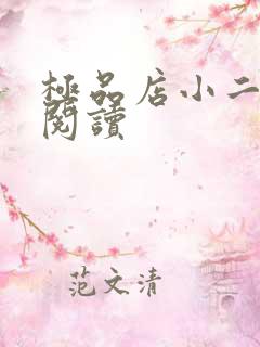 极品店小二全文阅读