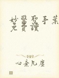 妙医圣手叶皓轩免费读