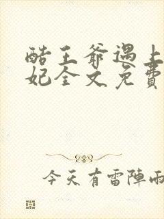 酷王爷遇上穿越妃全文免费阅读