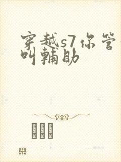 穿越s7你管这叫辅助