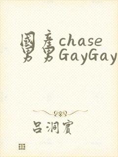 国产chase男男GayGay