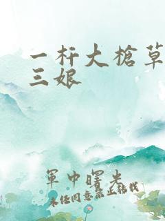 一杆大枪草一家三娘