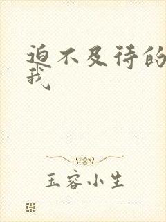 迫不及待的想要我